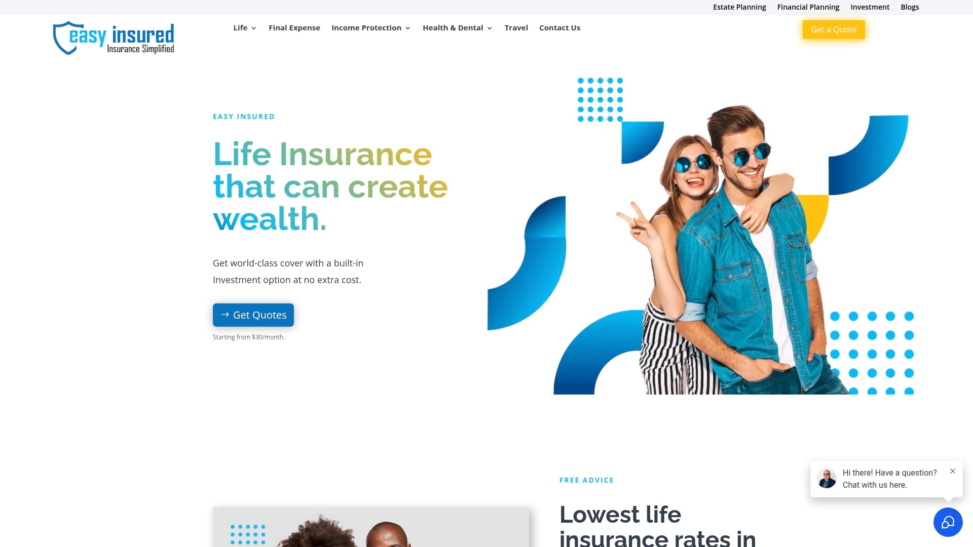 Easy insured