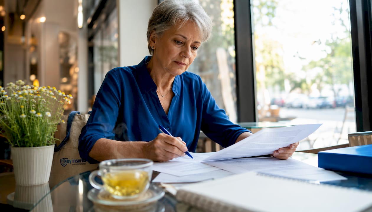 1784468432738 Woman Reviewing Probate Documents At Home