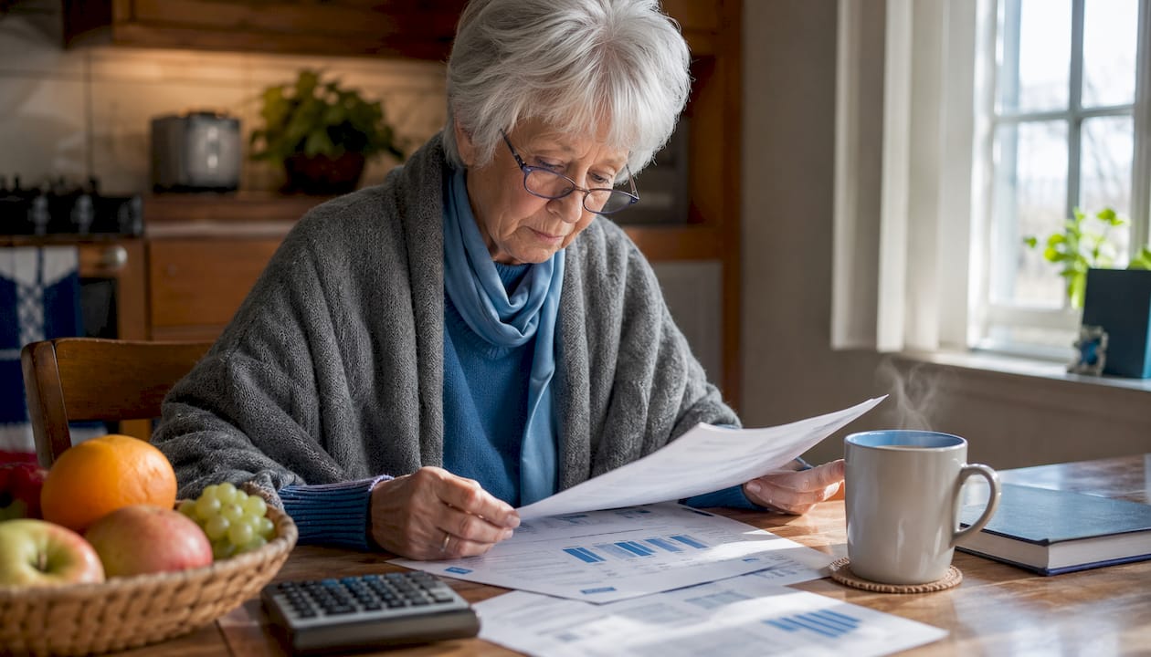 1785418199524 Canadian Retiree Reviewing Rrsp And Tfsa Documents