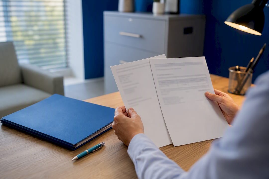 1788072089878 Hands Reviewing Disability Tax Slips