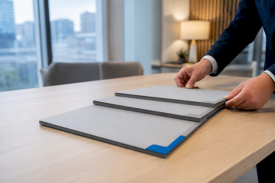 1788370389696 Advisor Arranging Layered Insurance Policy Folders