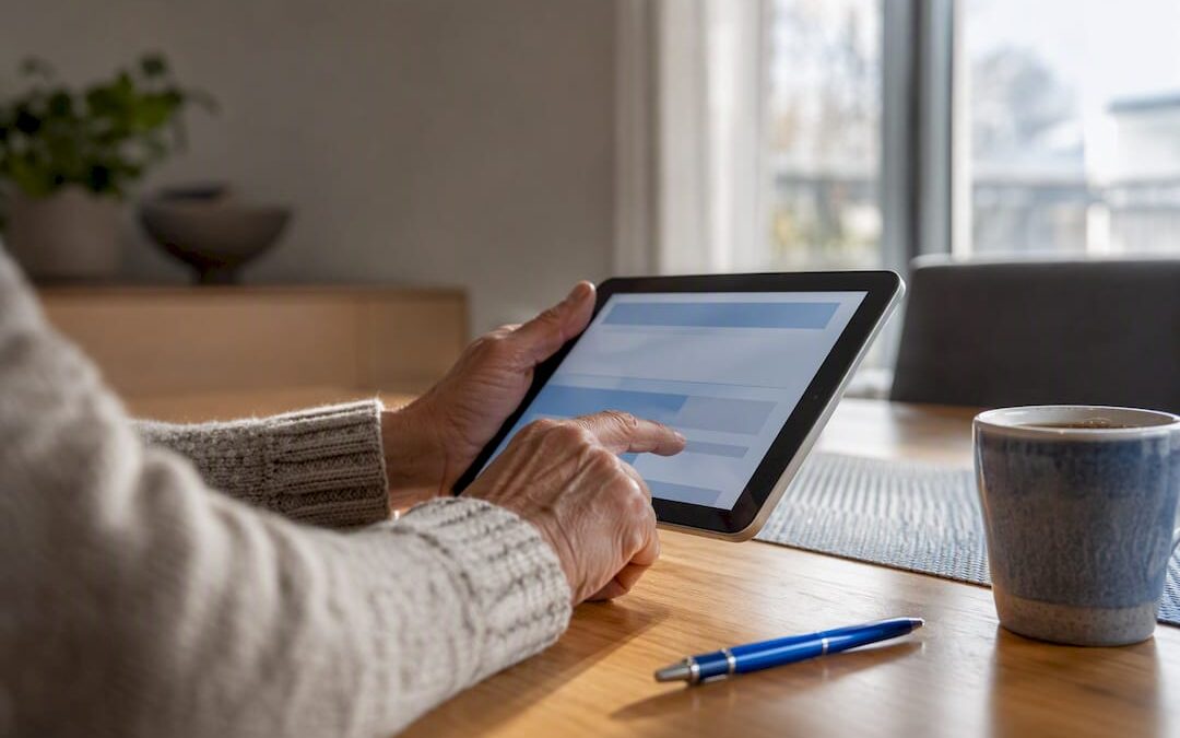 Hands confirming a TFSA beneficiary designation