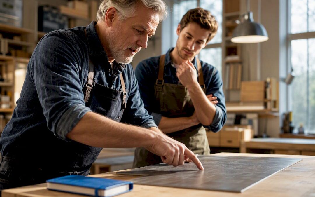 Owner training successor in small business