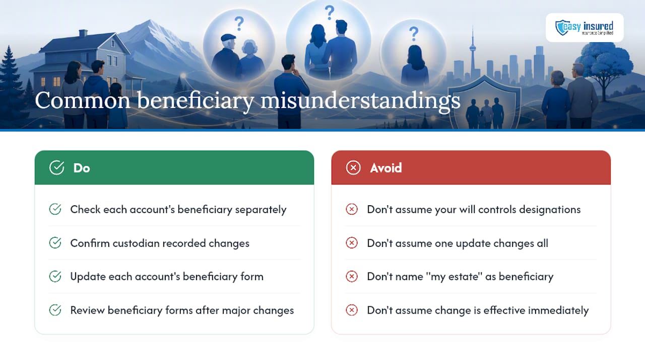 What People Get Wrong About How Beneficiary Designations Work — overview diagram