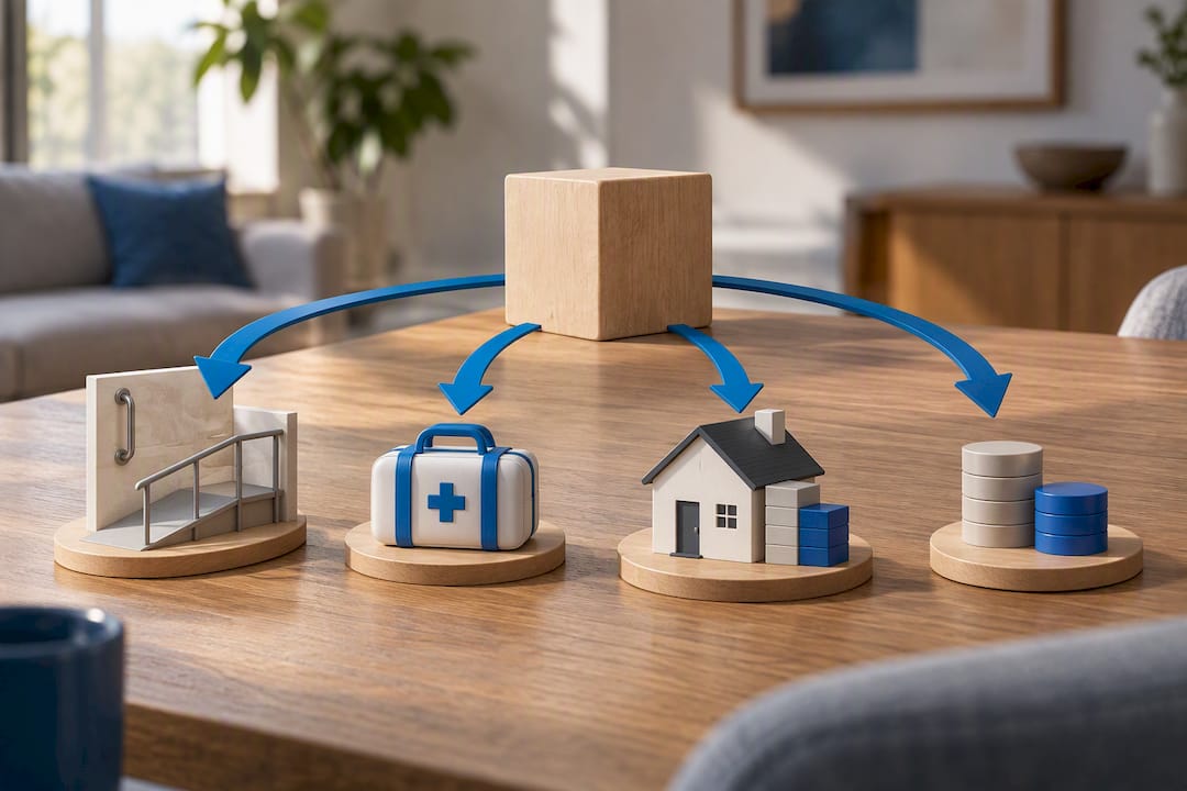 Lump sum supporting household expenses