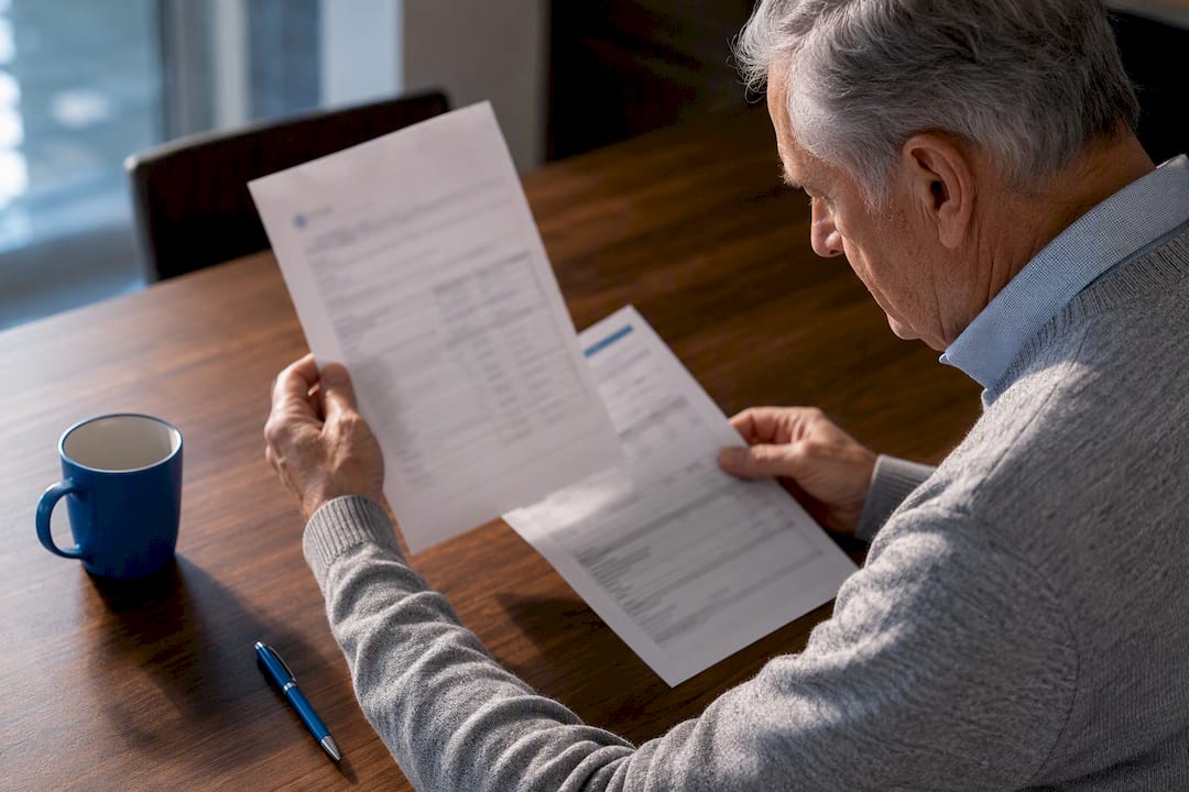 1790708606671 Retiree Reviewing Oas Repayment Paperwork